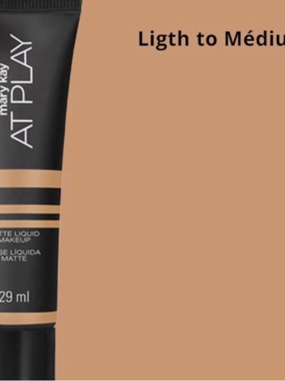 Mary Kay At Play Matte Liquid Makeup - Light To Medium - Picture 3 of 3